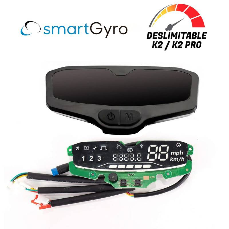 DISPLAY/PANTALLA PARA SMARTGYRO K2 de CIRCUITO (DESLIMITABLE) para modelo DGT
